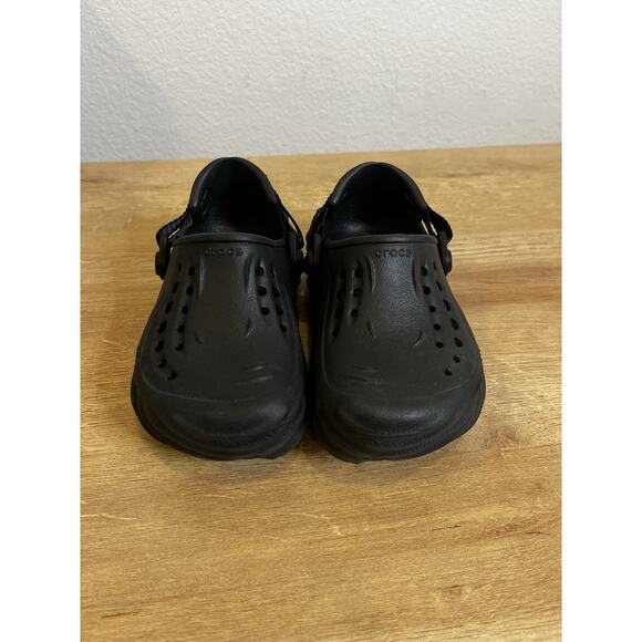 Crocs Echo Clogs Gray Kids Size 10 Like New- Toddler - Picture 8 of 9